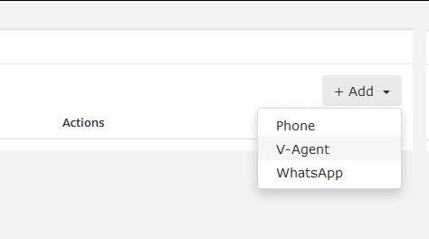 Add V-Agent Application